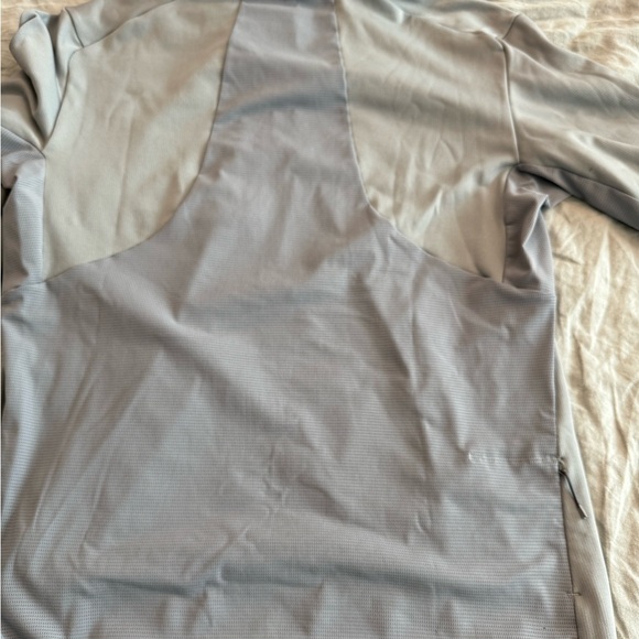 Lululemon Cold Terrain Half Zip Hoodie (L, Light Cast) - Picture 5 of 10